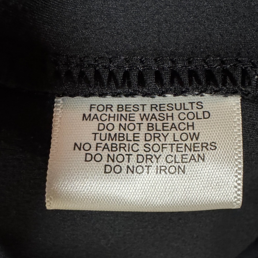 Peter Millar Black Women's Golf Jacket, Size Large, Full Zip "Go Anywhere" - Picture 16 of 16